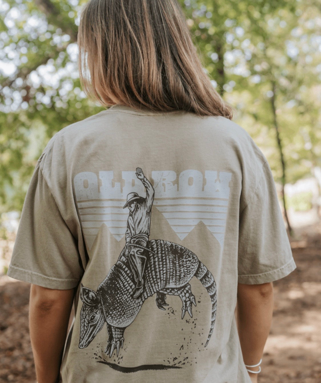 Old Row The Bucking Armadillo Pocket SS Tee