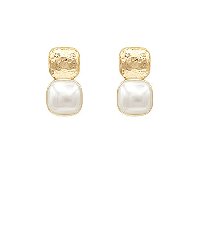 Stone & Textured Earrings