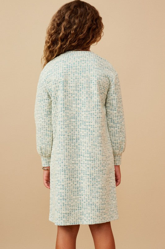 Girls Tweed Dress