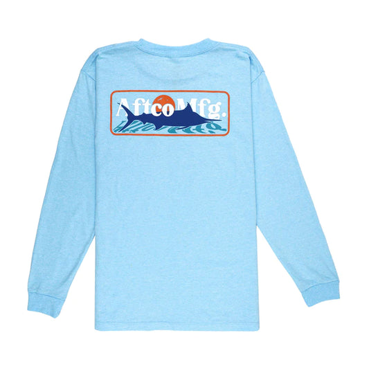 Aftco YOUTH Stacked LS Tee