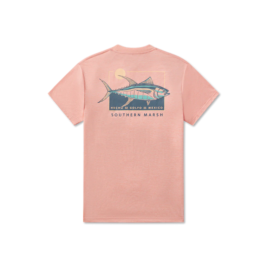 Southern Marsh FieldTec Pro Heathered Tee