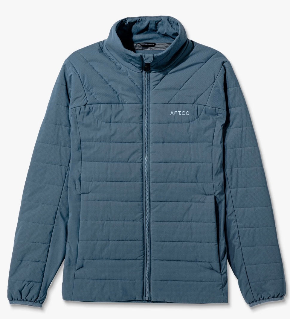 Aftco Women’s Drift Jacket-Stargazer Blue