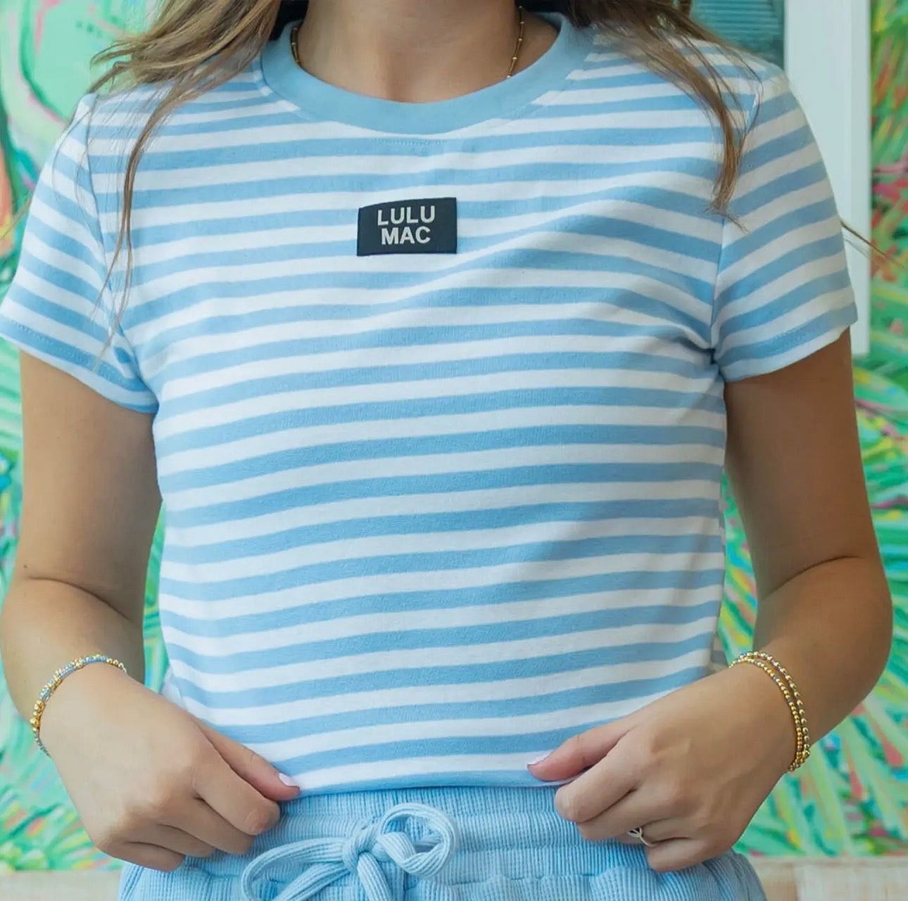 Lulu Mac Stripe Babydoll Top