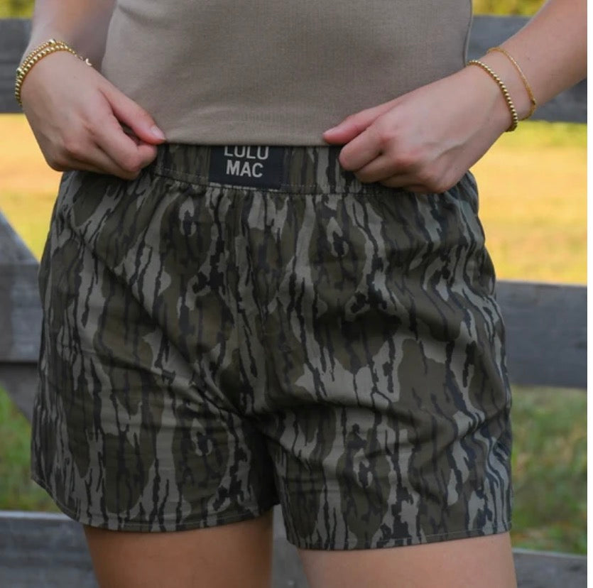Lulu Mac Mossy Oak Bottomland Shorts