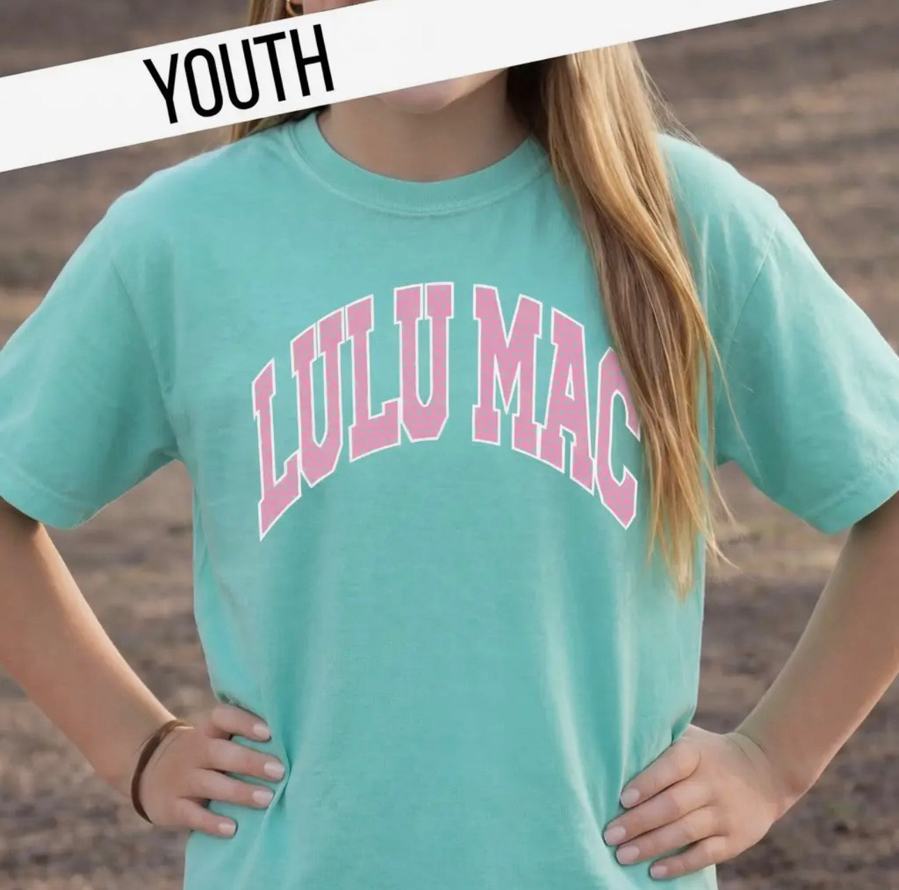 Girls Lulu Mac Polka Dot Tee