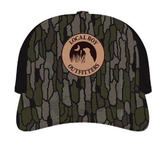 LBO Leather Patch Trucker
