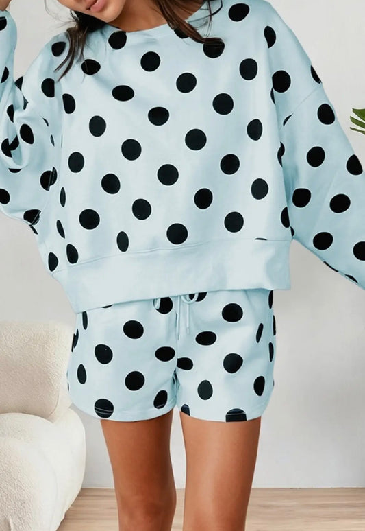 Polka Dot Short Set