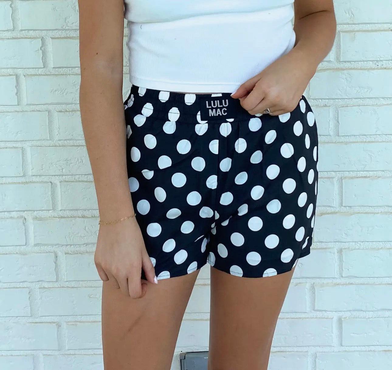 Lulu Mac Polka Dot Shorts
