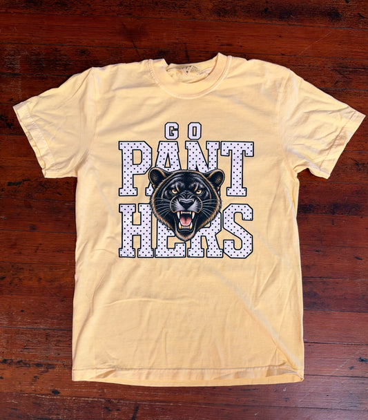 Go Panthers Tee-Butter