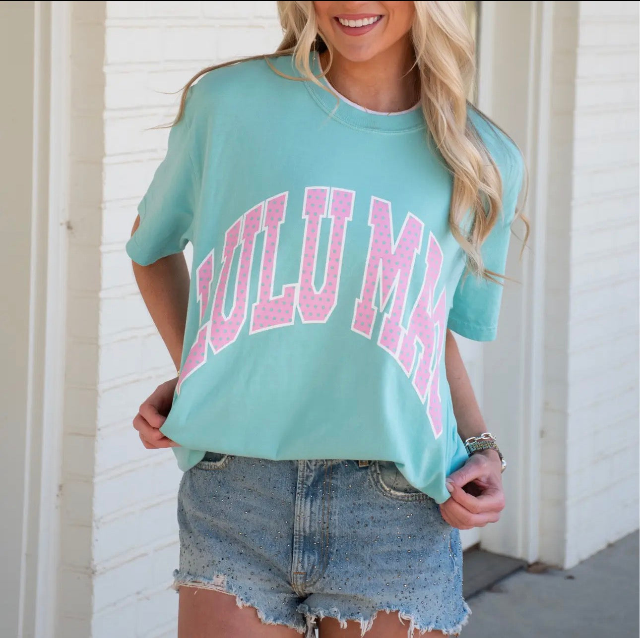Lulu Mac Polka Dot Tee