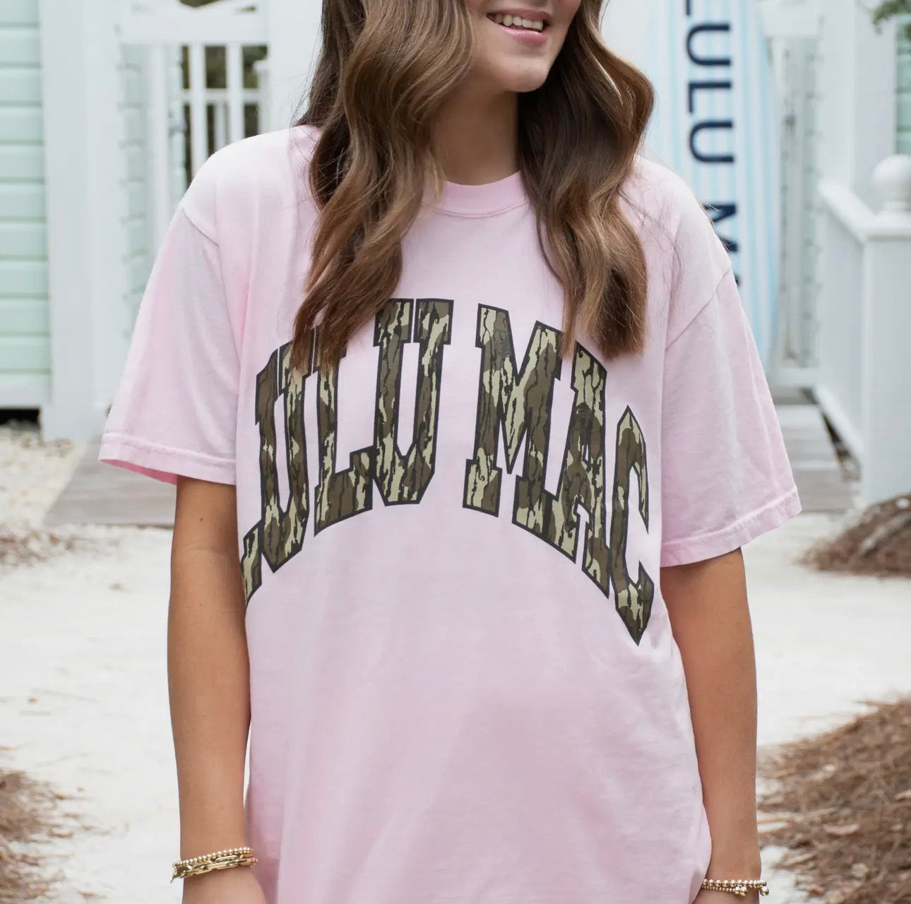 Lulu Mac Mossy Oak Camo Tee