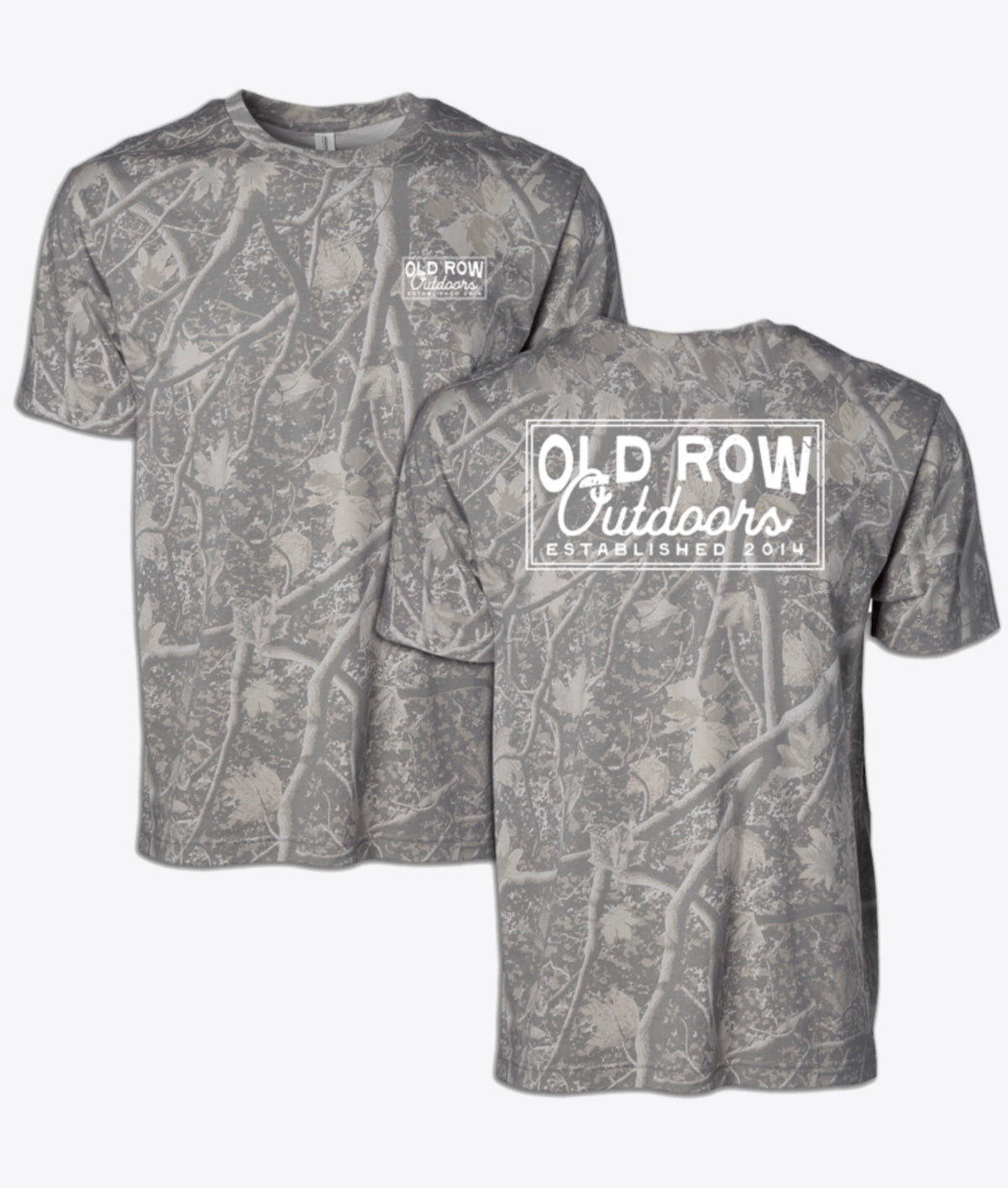 Old Row Outdoors Camo Logo Tee