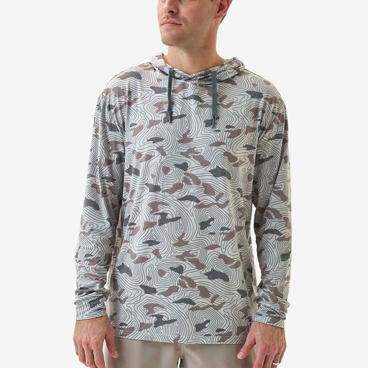 Burlebo Performance Hoodie-Topo Desert Camo