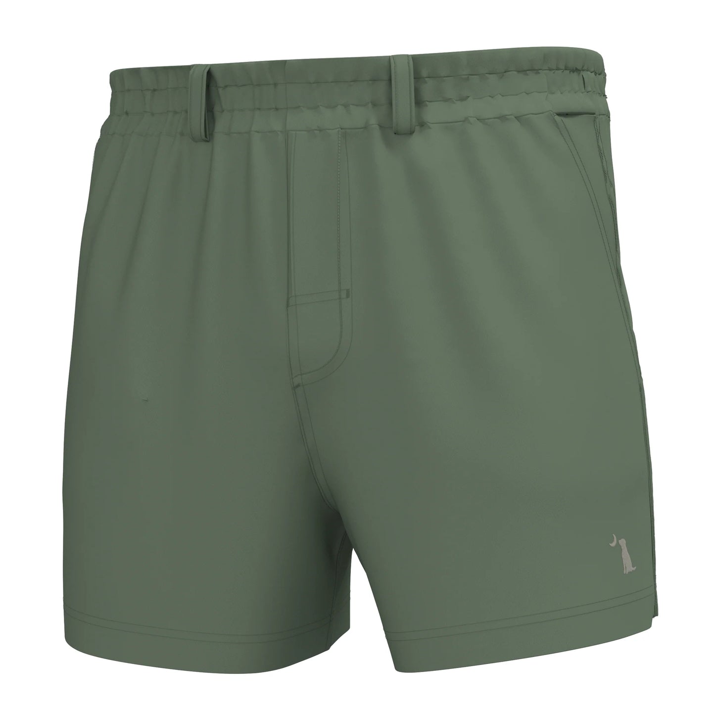 Local Boy Volley Shorts-Thyme