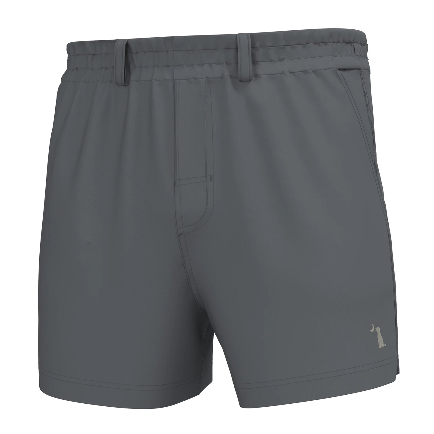 Local Boy Volley Shorts-Graphite