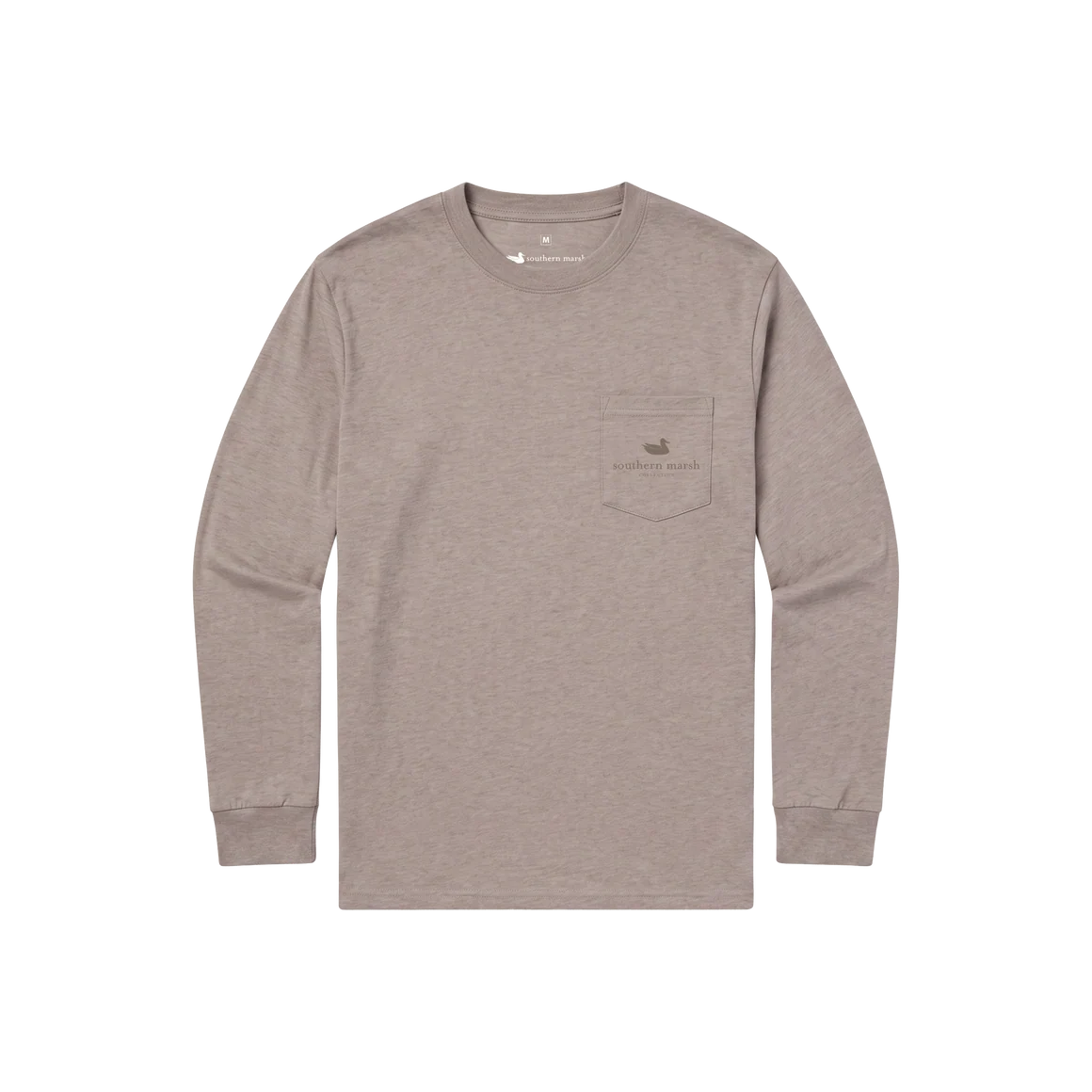 Southern Marsh SEAWASH™ LS Tee - At The Ready-Burnt Taupe