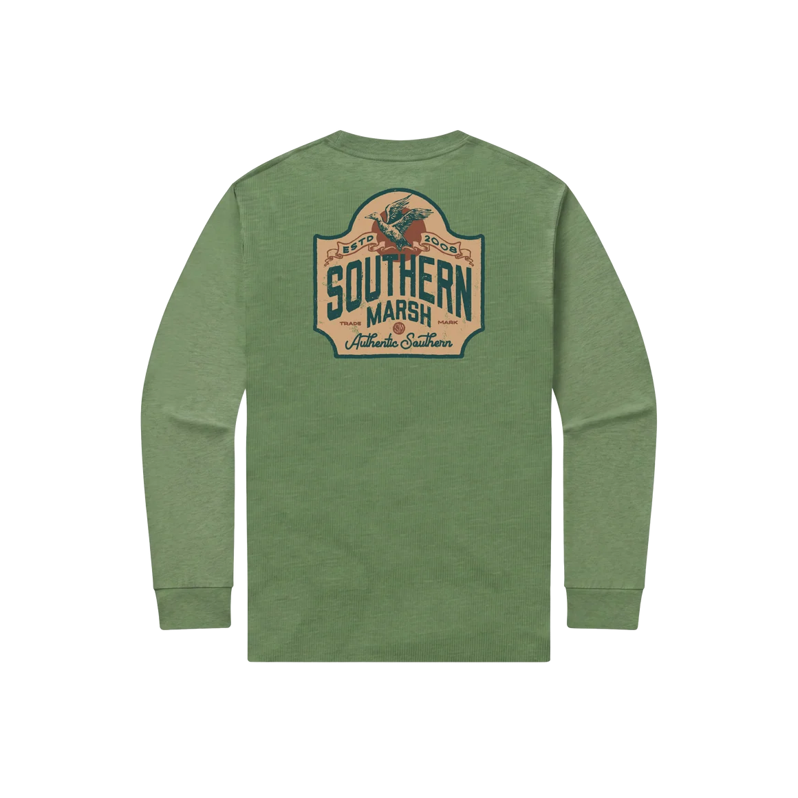 Southern Marsh YOUTH LS Marsh Motors-Since 08-Dark Fern