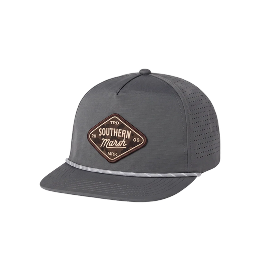 Southern Marsh Ensanada Rope Hat-Diamond Sm-Dark Gray