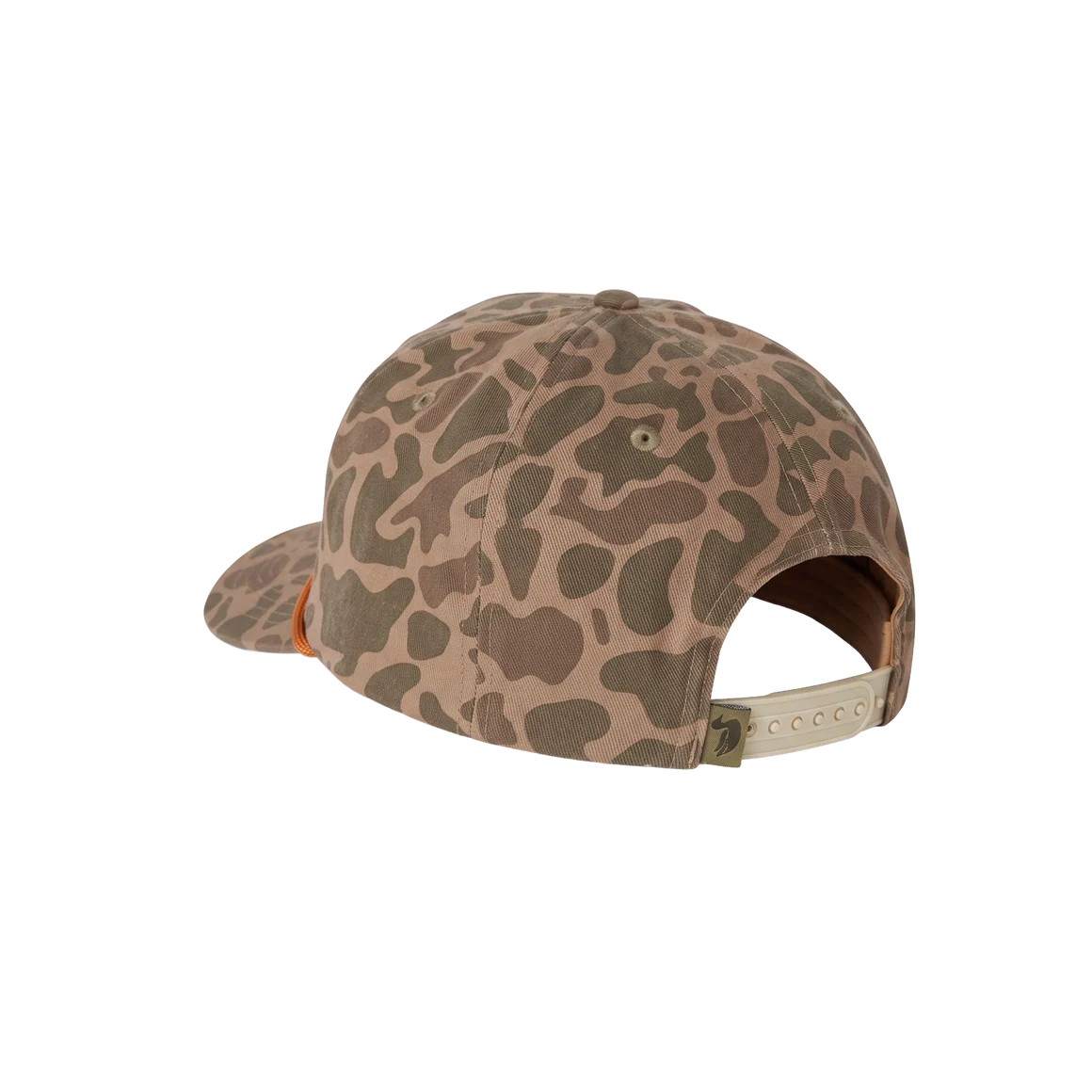 Southern Marsh Odessa Washed Rope Hat-Retro Camo-Lt Brown