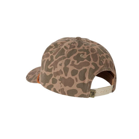 Southern Marsh Odessa Washed Rope Hat-Retro Camo-Lt Brown