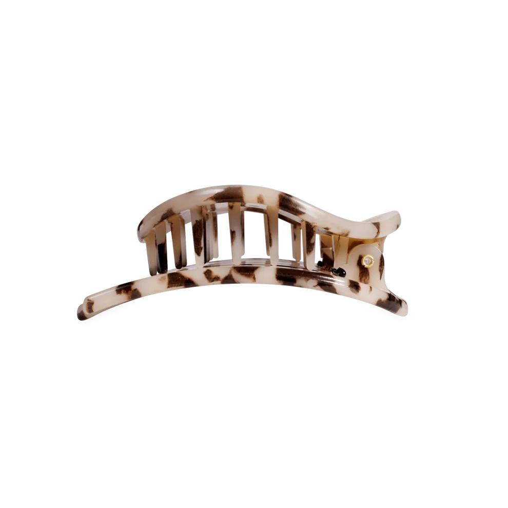 Teleties Medium Flat Circle Hair Clip-Blonde