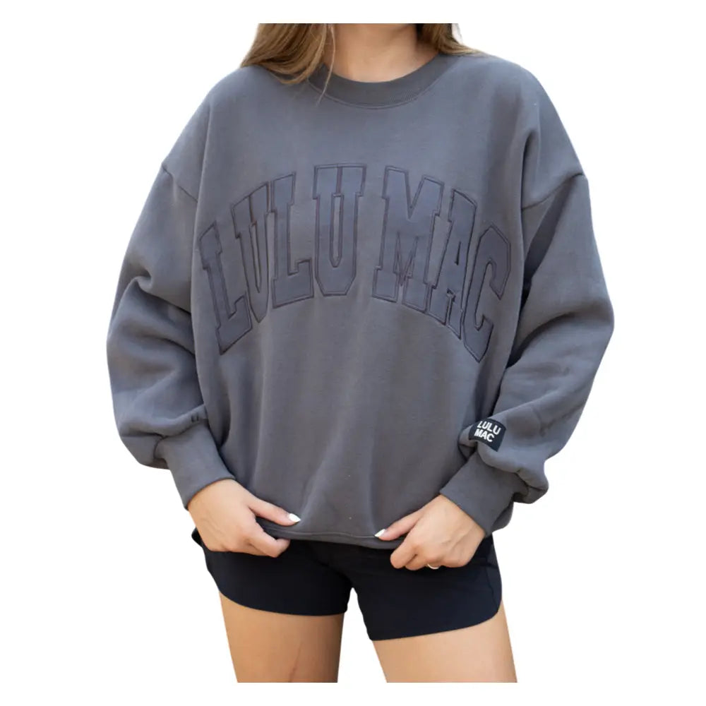 Lulu Mac Sweatshirt - Dark Gray