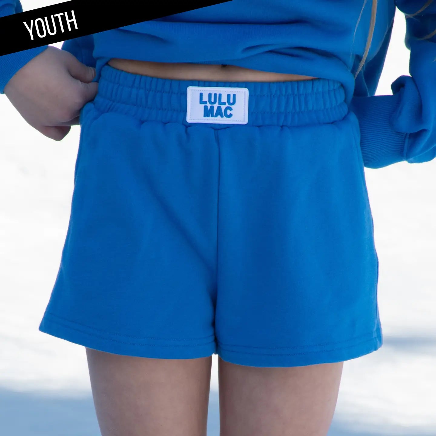 Girls Lulu Mac Terry Cloth Shorts
