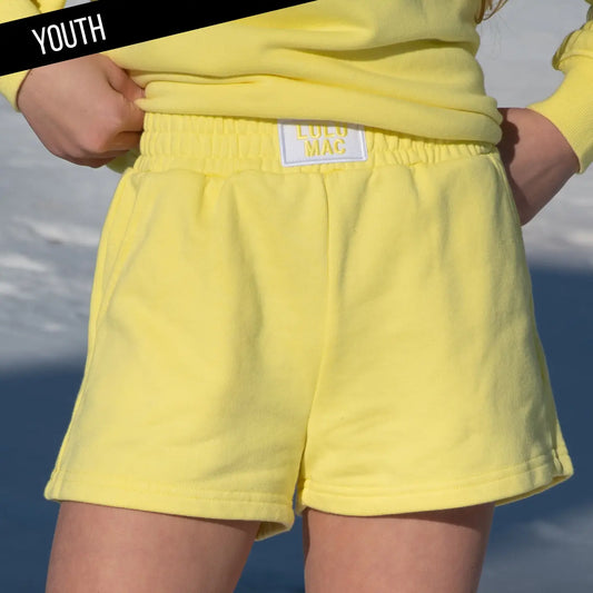 Girls Lulu Mac Terry Cloth Shorts
