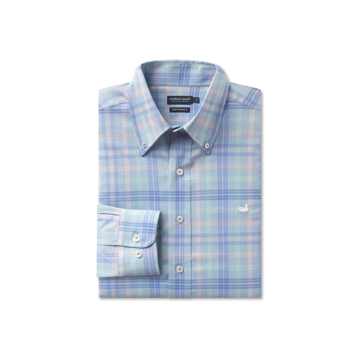 Southern Marsh Youth Barnstable Lines Performance Dress Shirt