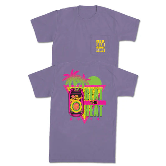Old Row Beat The Heat T-Shirt - Grape