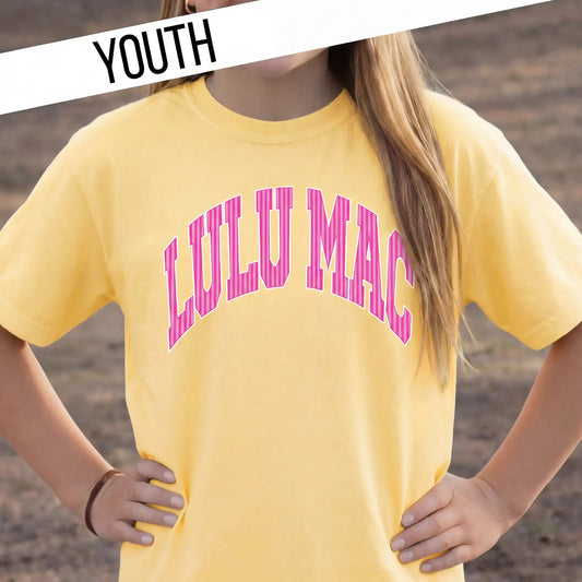 Girls Lulu Mac Stripe Tee