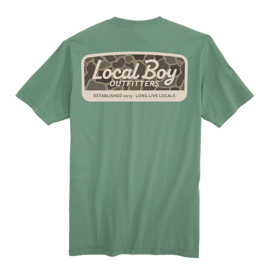 Local Boy TODDLER Brush Camo Mark T-Shirt-Lt Green