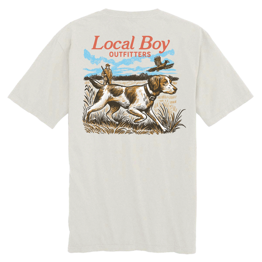 Local Boy Open Field T-Shirt-Silver