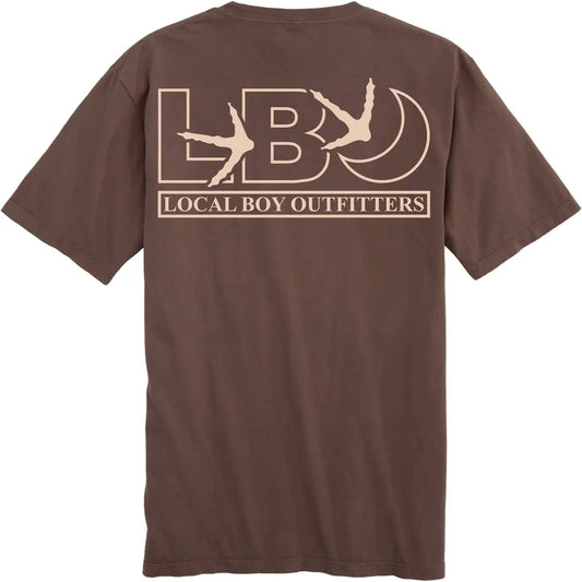 Local Boy Track SS T-Shirt-Espresso