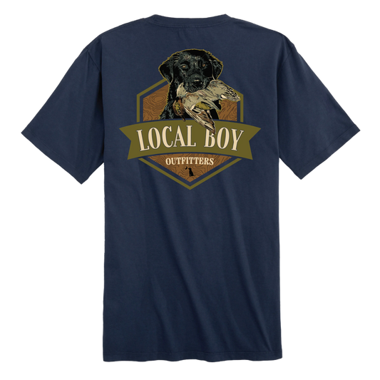Local Boy YOUTH Teal Hex T-Shirt-China Blue