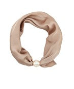 Accented Pearl Scarf Choker