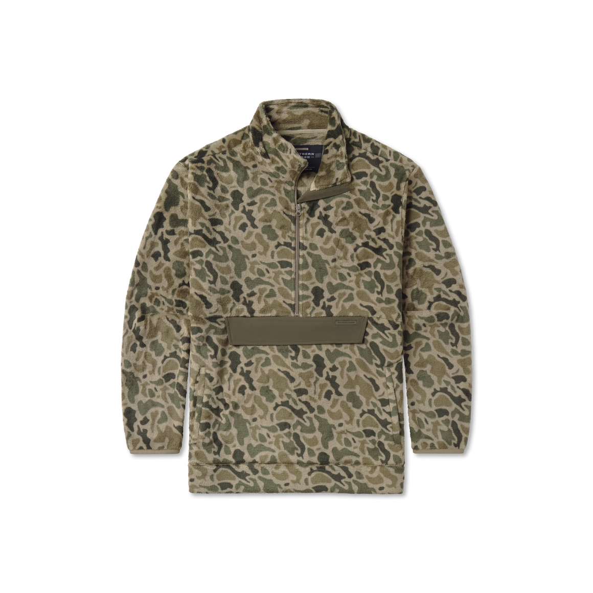 Youth Wadsworth Fleece - Retro Camo - Dk Olive