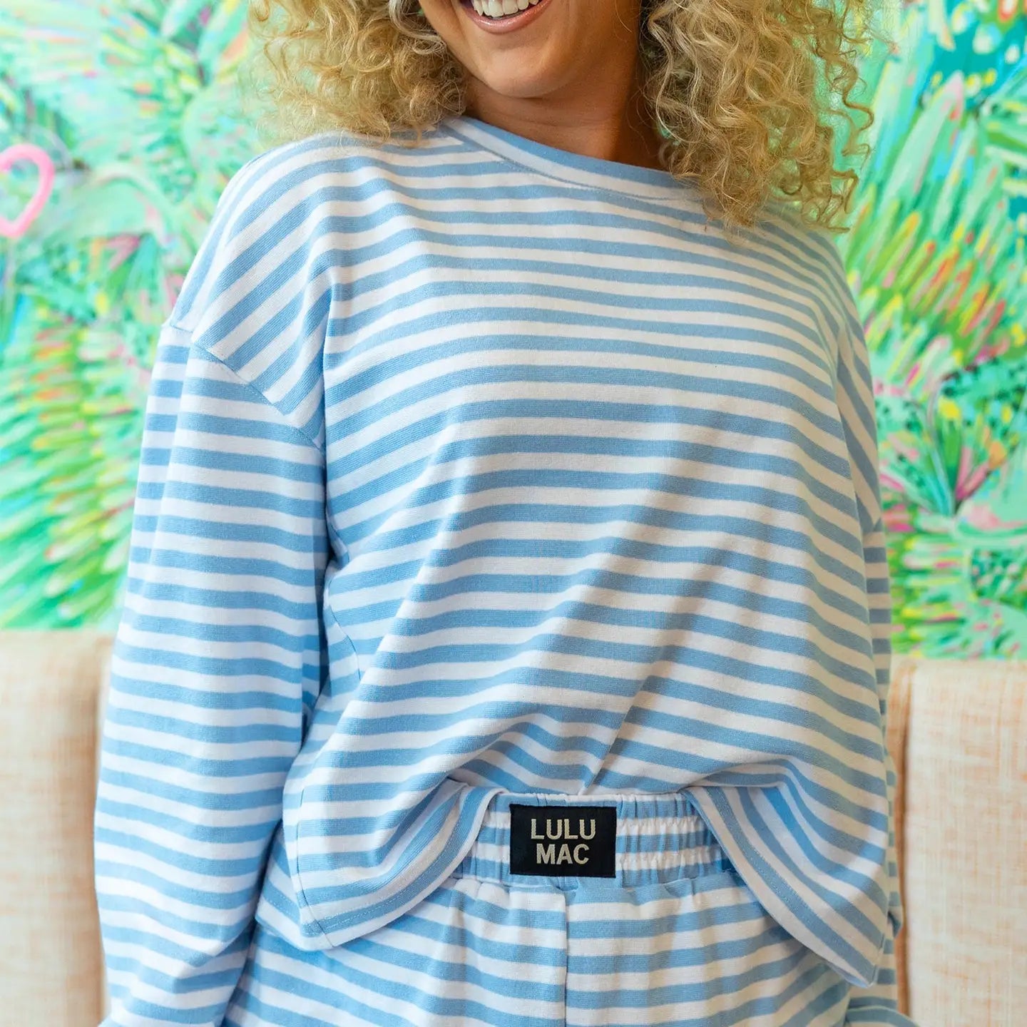 Lulu Mac Stripe Longsleeve Top