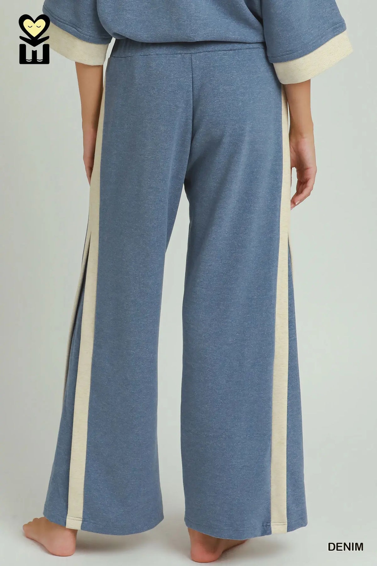 Umgee Dream Plush Set-Denim