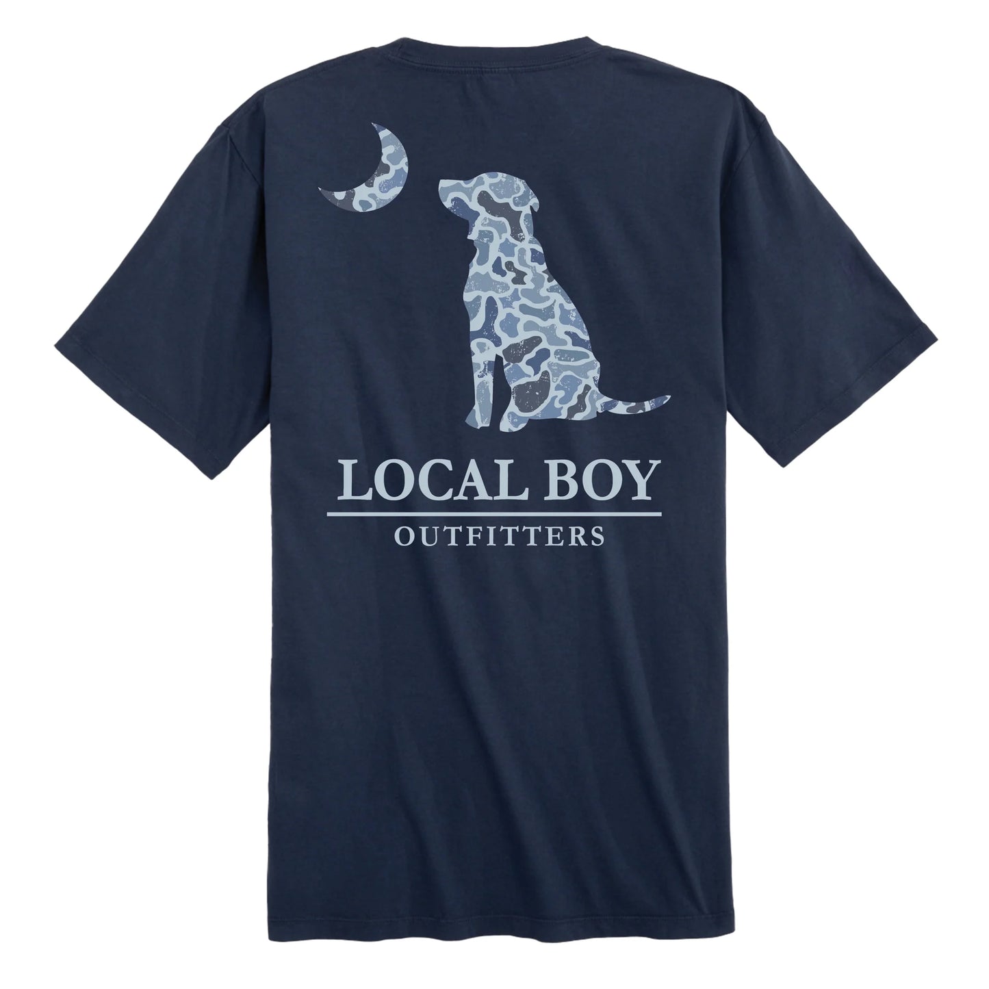 Youth LBO Distressed LCF Dog & Moon T-Shirt