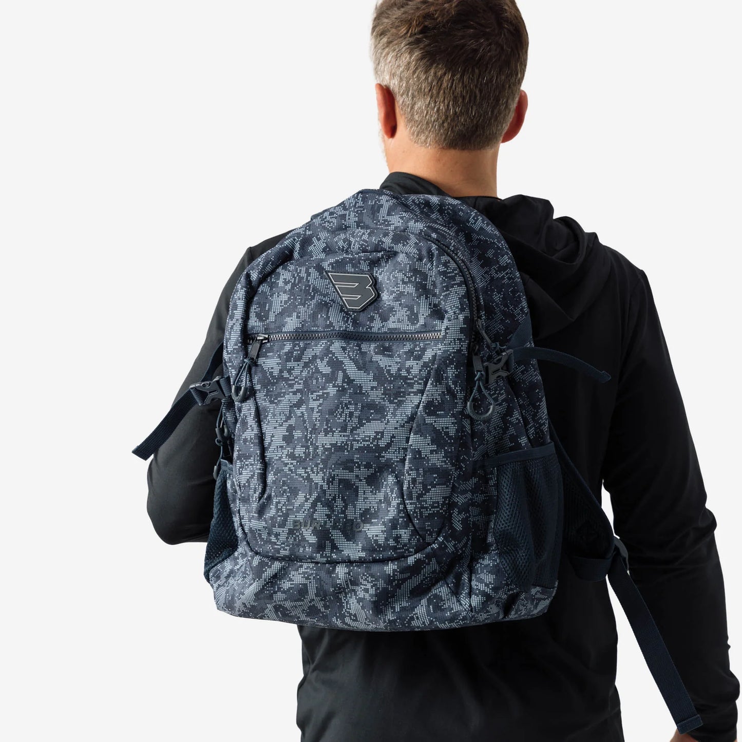 Burlebo Backpack - Digi Camo - Navy