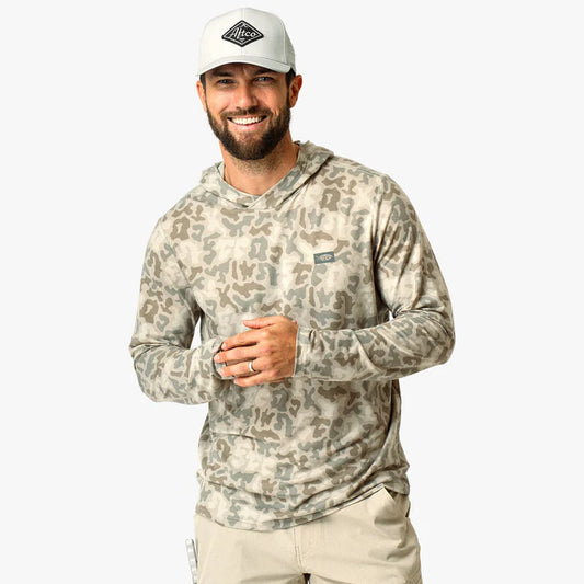 Aftco Ocean Bound Hooded Performance Shirt
