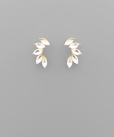 5 Crystal Marquise Studs