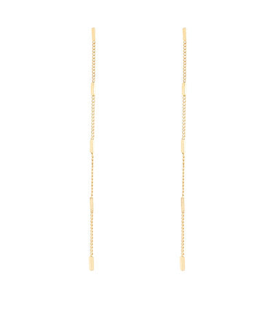 Long Chain Drop Earrings