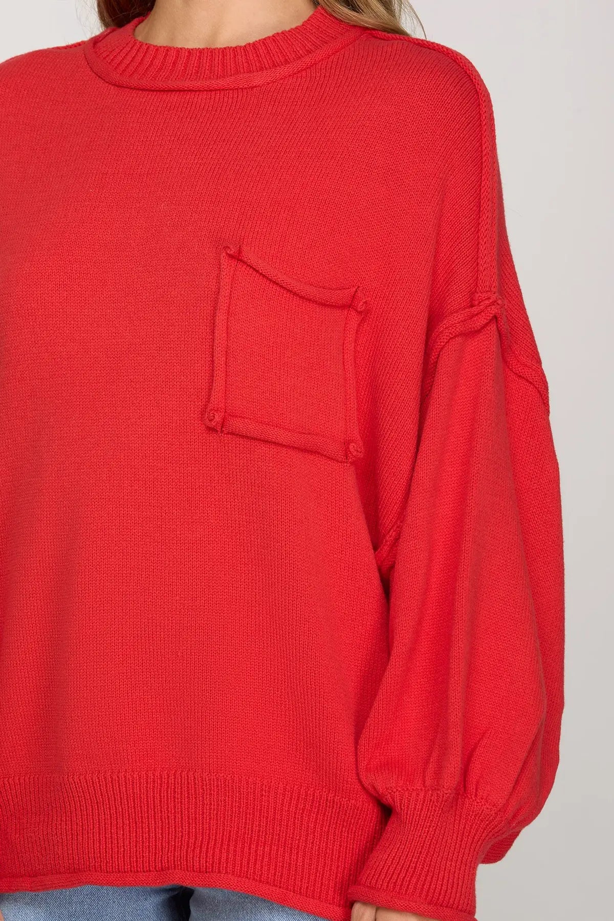 Oversized Sweater Top