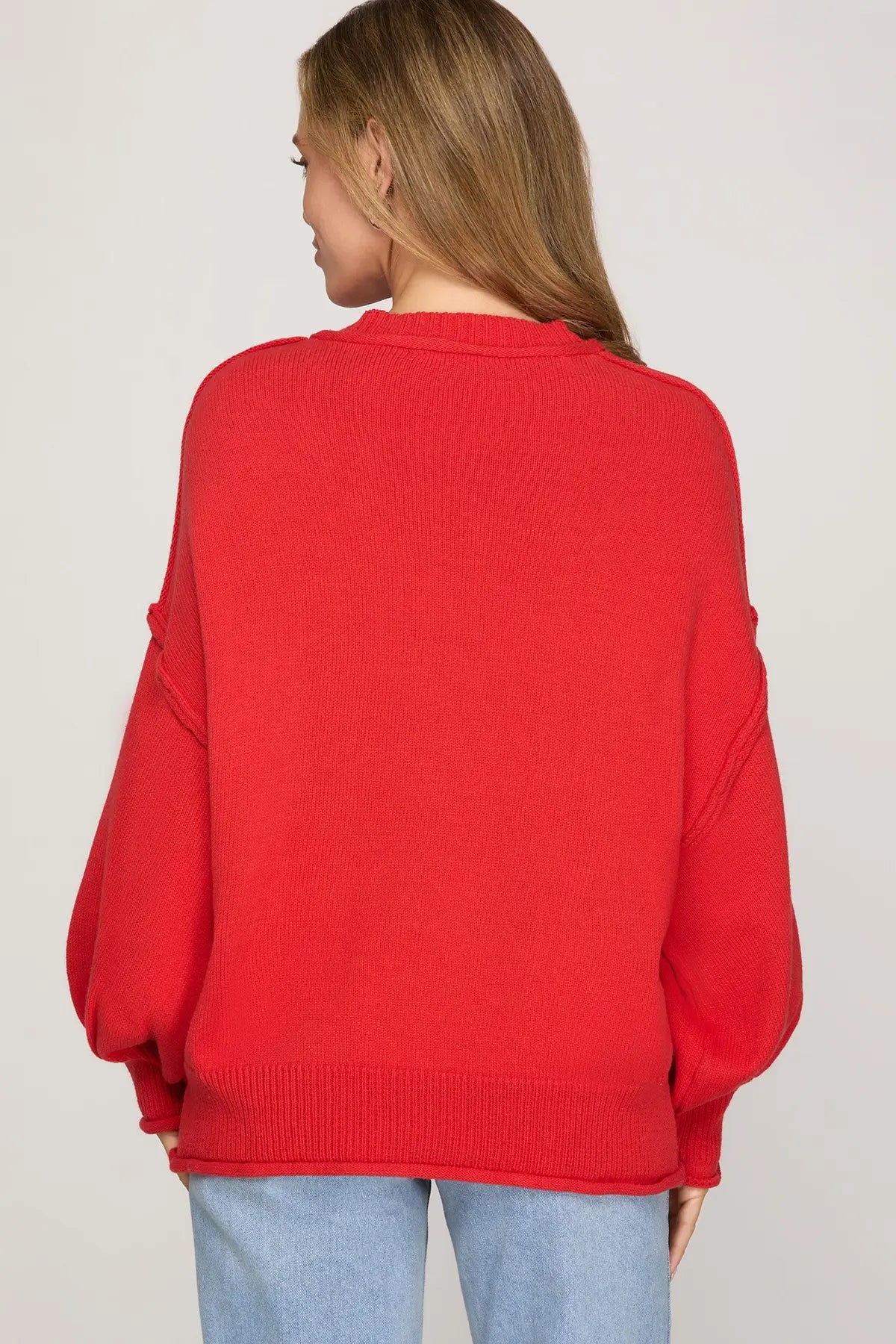 Oversized Sweater Top