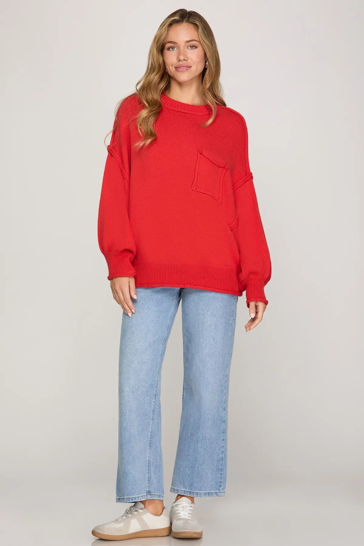 Oversized Sweater Top