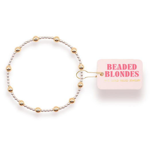 Lively Bracelet in Silver and Gold