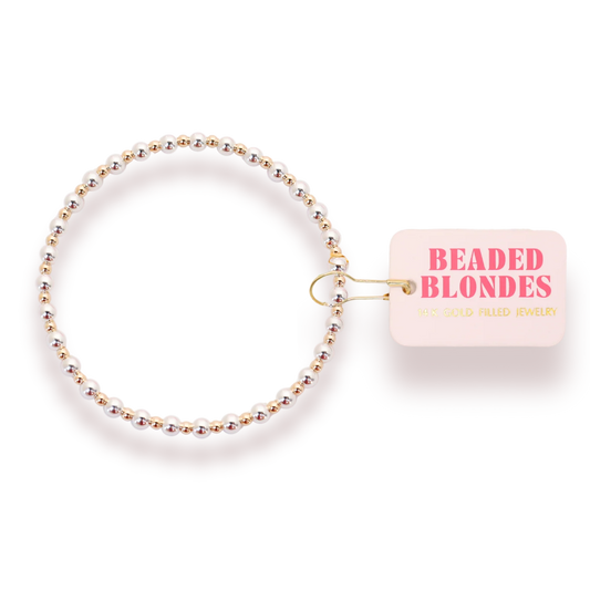 Mini Katy in Silver with Gold