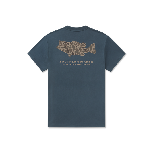 Southern Marsh Youth Originals Camo Bass Tee